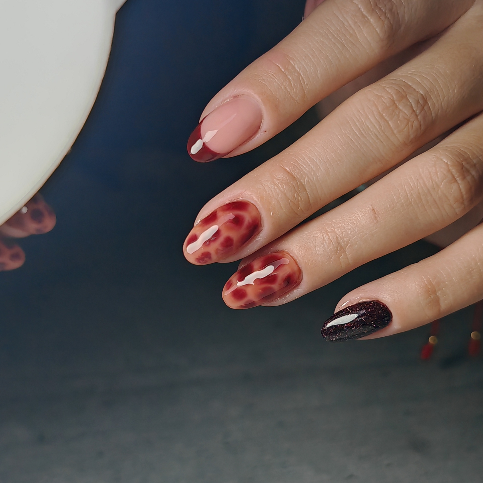 Born Pretty Pro UV/LED HEMA FREE gél lakk 15 ml - C028 - Dark Maroon