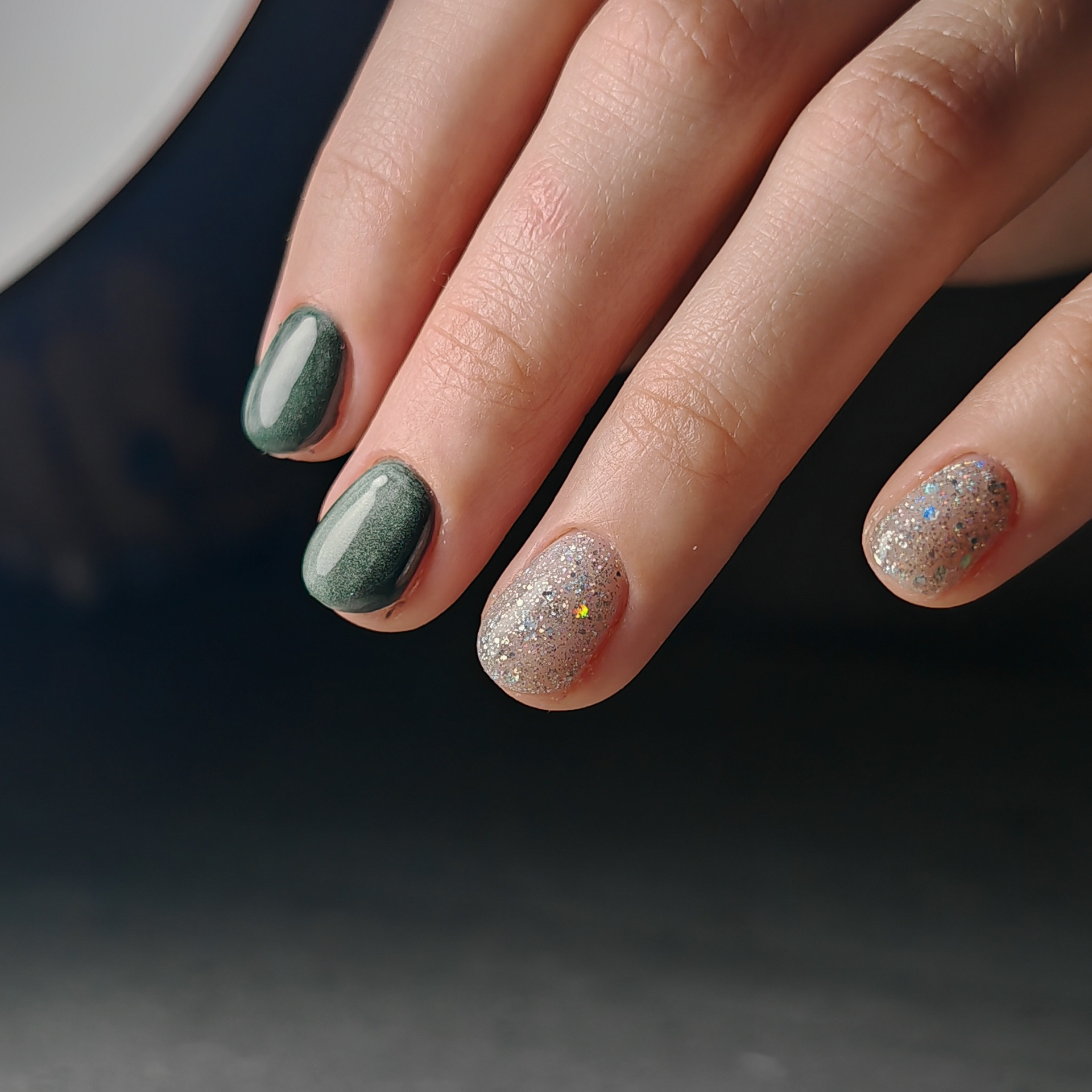 Born Pretty Pro UV/LED HEMA FREE gél lakk 15 ml - C056 - Silver Holo Sequins