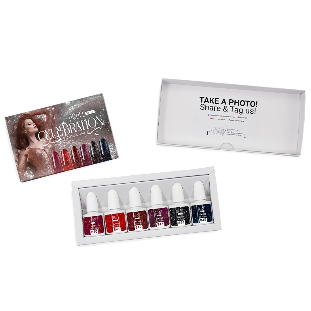 PEARL NAILS Celebration szett - 6x7 ml