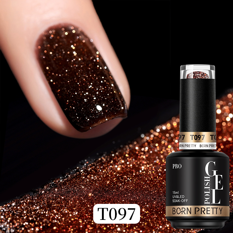 BORN PRETTY PRO UV/LED gél lakk 15 ml - T097 - Reflective Gel