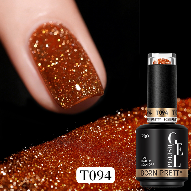 BORN PRETTY PRO UV/LED gél lakk 15 ml - T094 - Reflective Gel