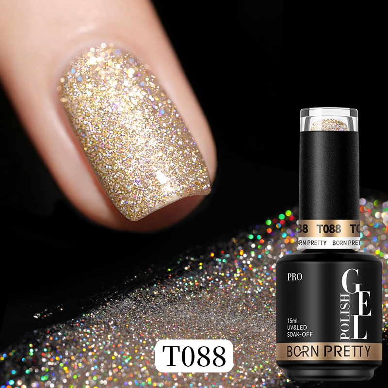 BORN PRETTY PRO UV/LED gél lakk 15 ml - T088 - Reflective Gel