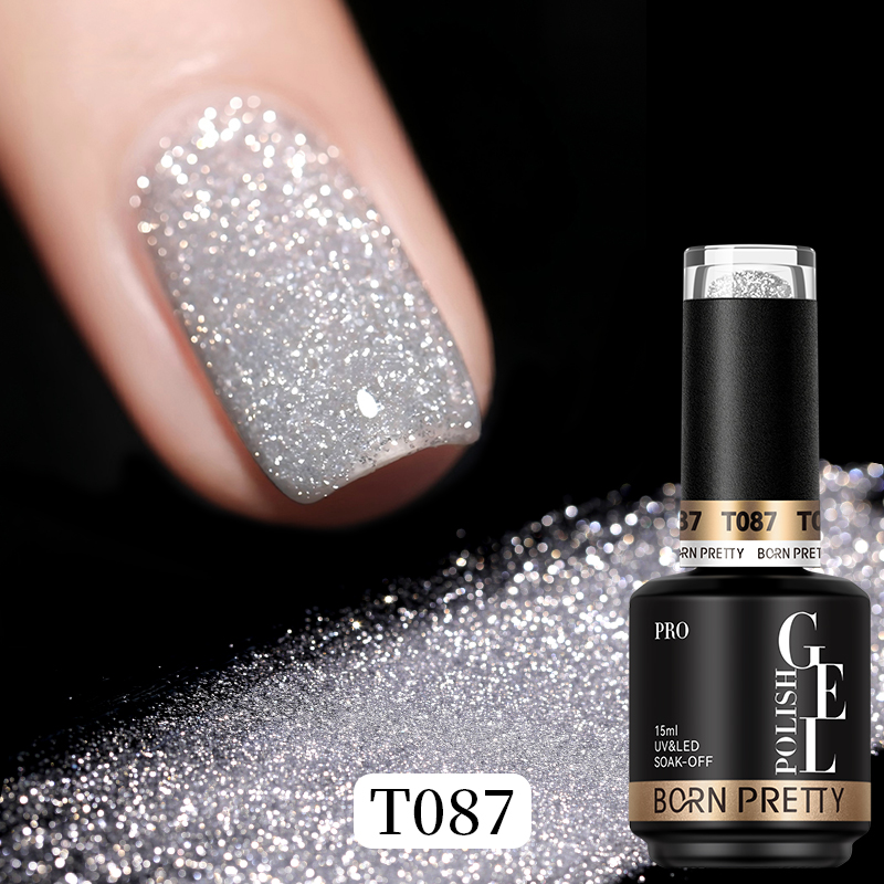 BORN PRETTY PRO UV/LED gél lakk 15 ml - T087 - Reflective Gel