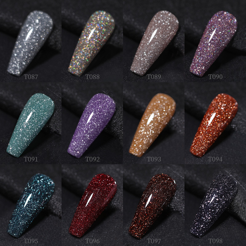 Born Pretty PRO paletta - Reflective Gel - T087-T098