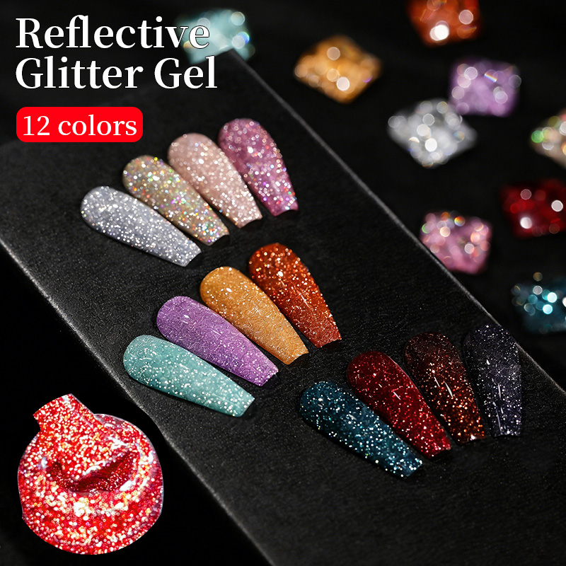 BORN PRETTY PRO UV/LED gél lakk 15 ml - T094 - Reflective Gel