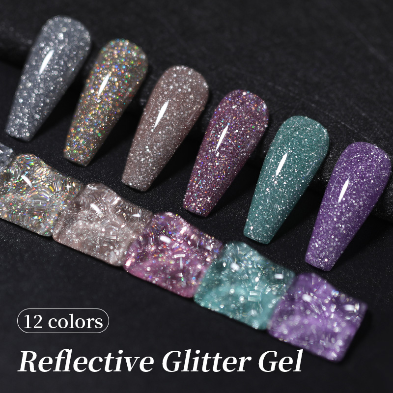 BORN PRETTY PRO UV/LED gél lakk 15 ml - T095 - Reflective Gel