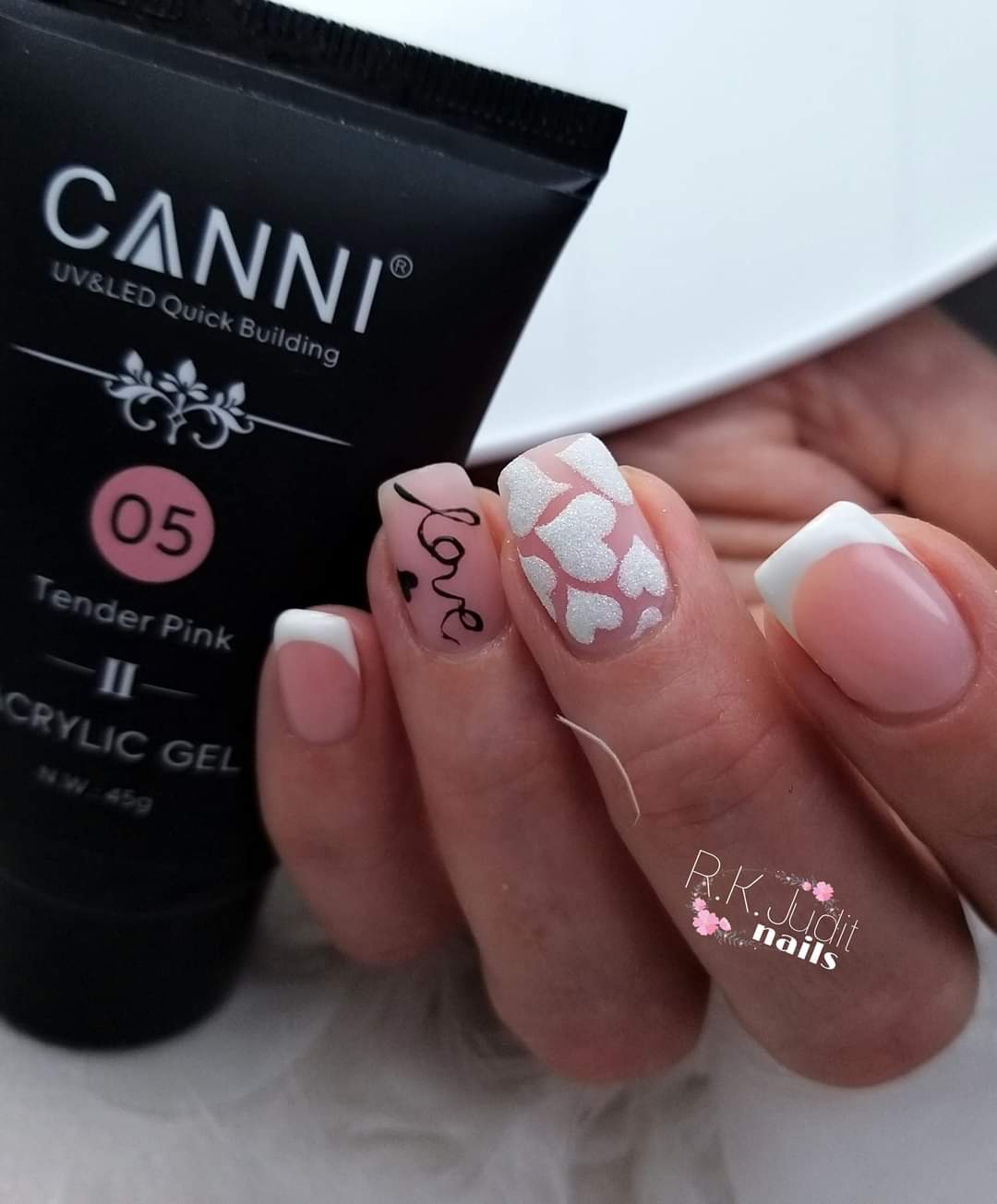 CANNI Poly Gél - Új formula - 45g - No.05 Tender Pink