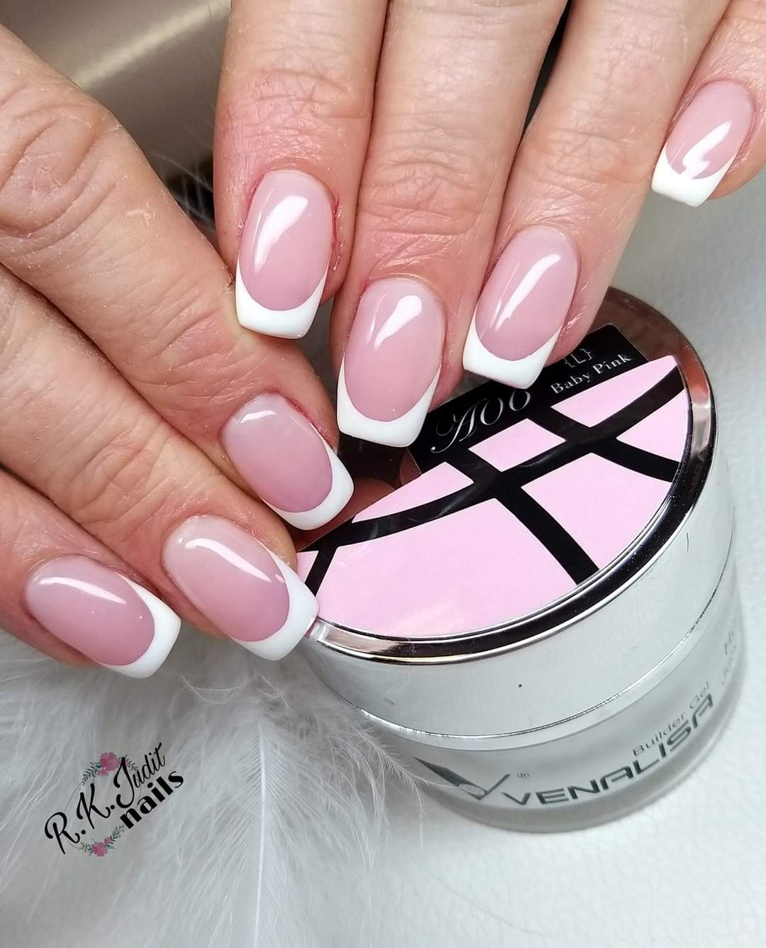 Venalisa Jelly Gel - új formula - 50 ml építőzselé - A06L Baby Pink