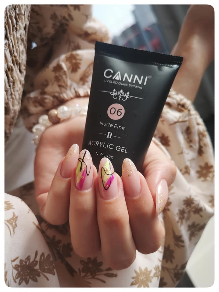 CANNI Poly Gél - Új formula - 45g - No.06 Nude Pink
