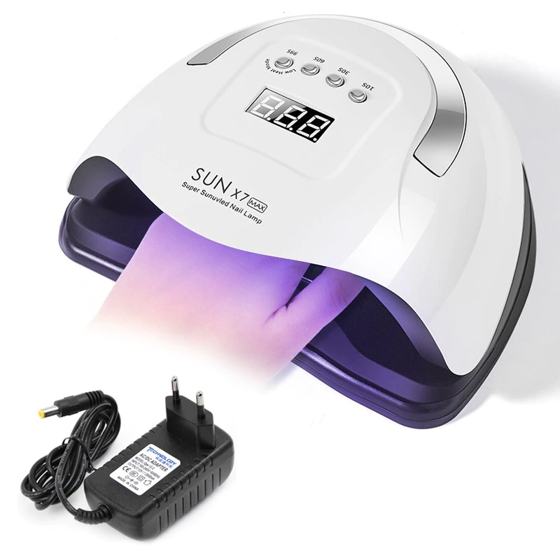 SUN X7 Max UV/LED Műkörmös Lámpa - 150 W - White -57 LED