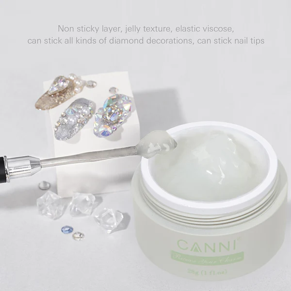 CANNI Fixálásmentes Glue Gel - kőragasztó - 28g