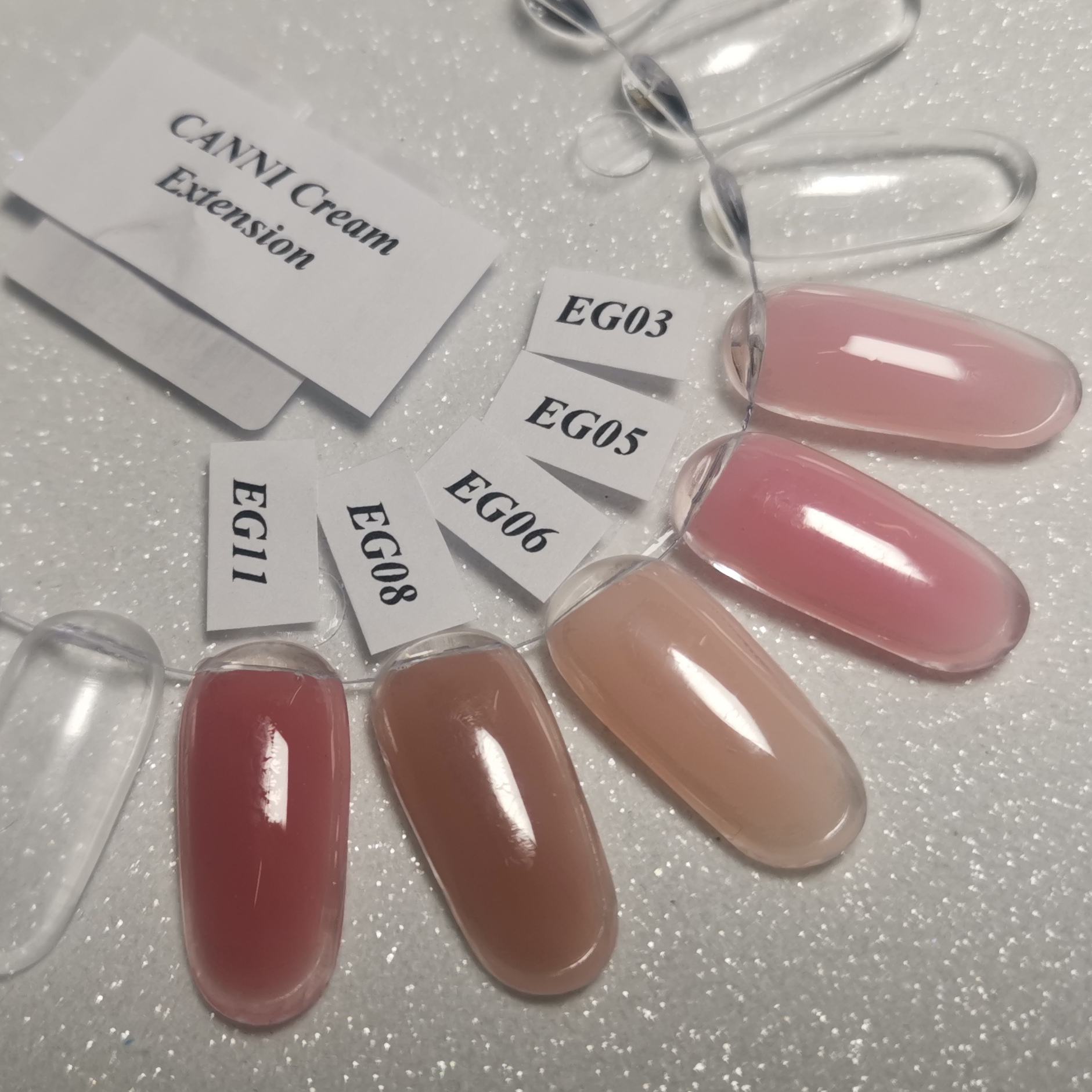 CANNI Cream Extension gel - építőzselé - 28g - EG06