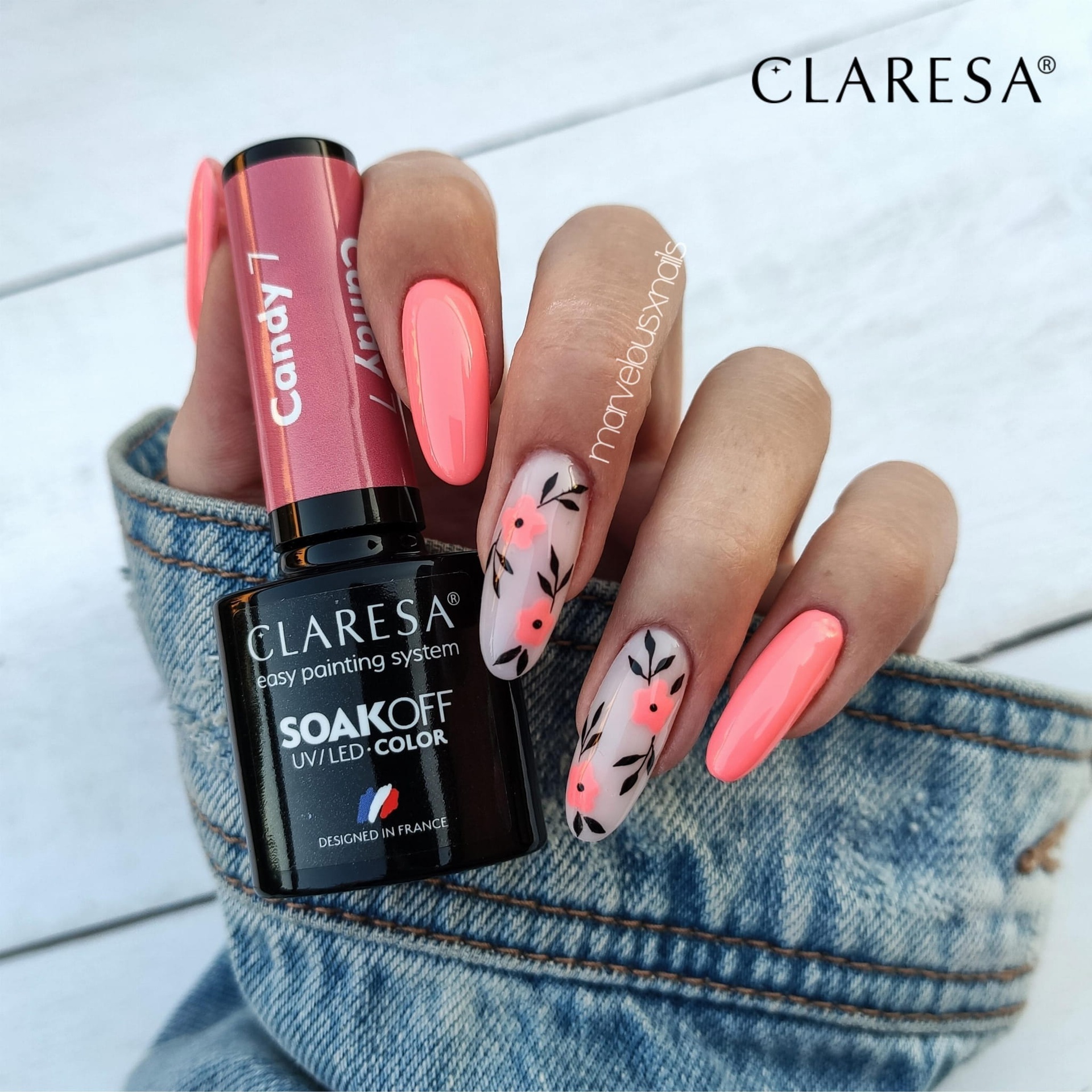 CLARESA UV/LED gél lakk 5g - CANDY 7