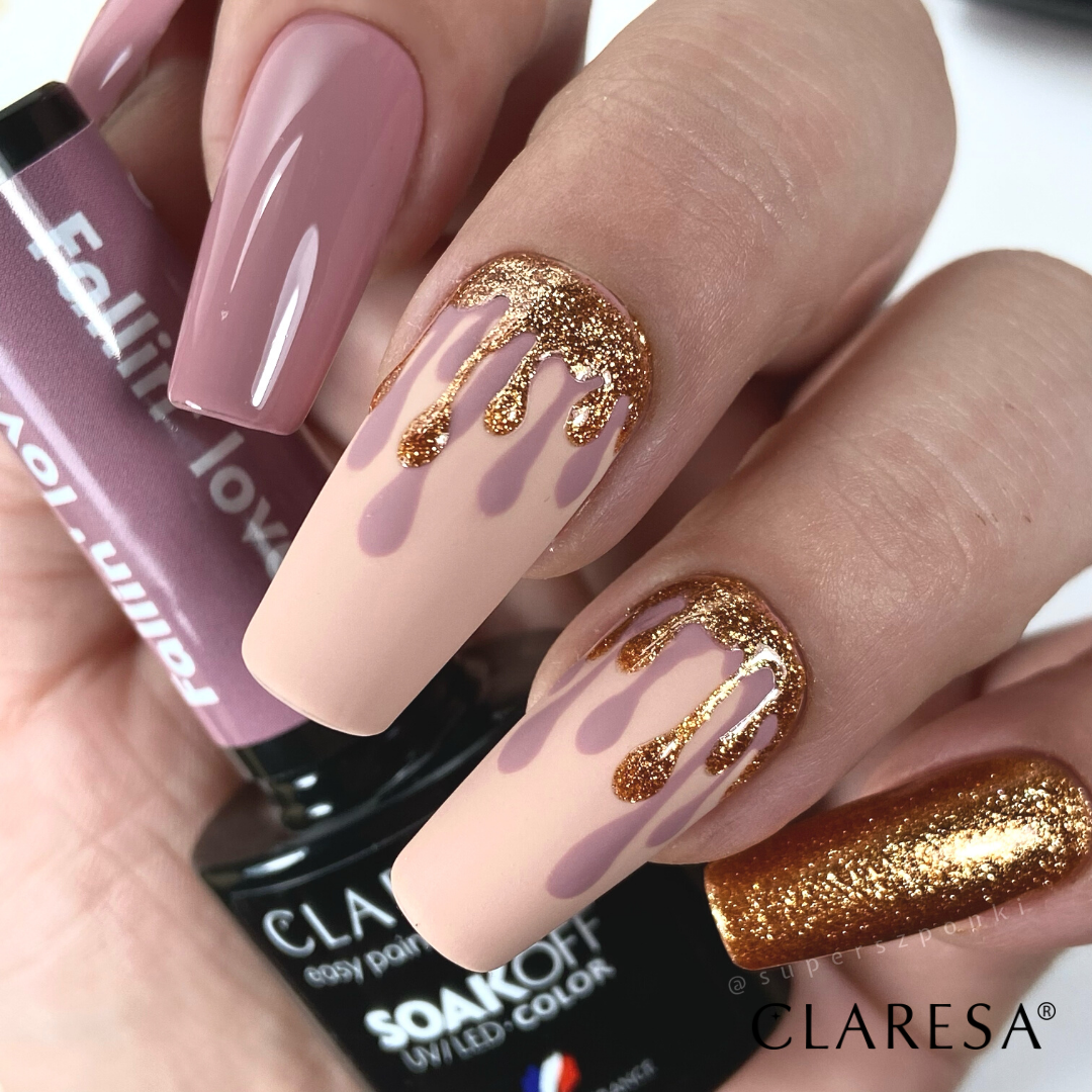 CLARESA UV/LED gél lakk 5g - Fallin' Love 3