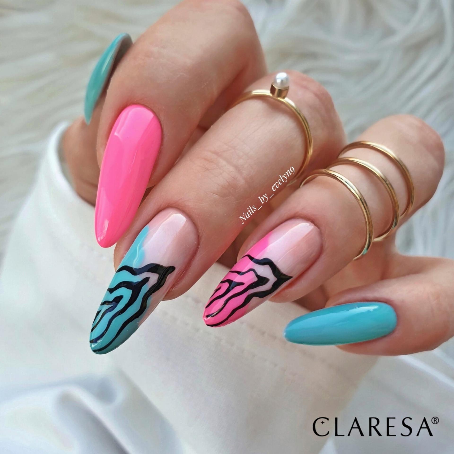 CLARESA UV/LED gél lakk 5g - FLUO 5