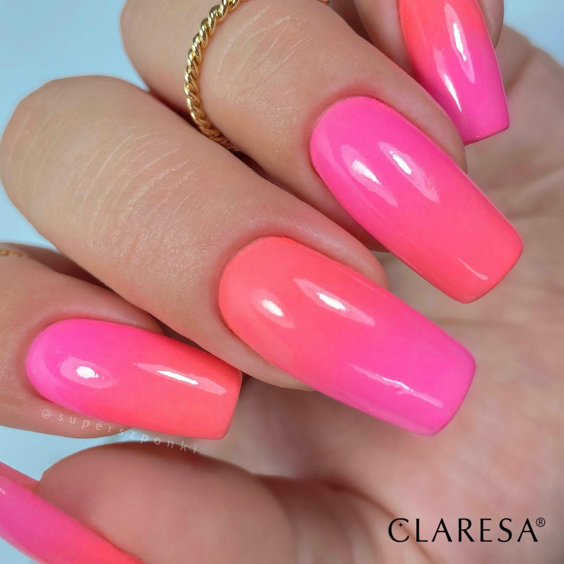CLARESA UV/LED gél lakk 5g - FLUO 6