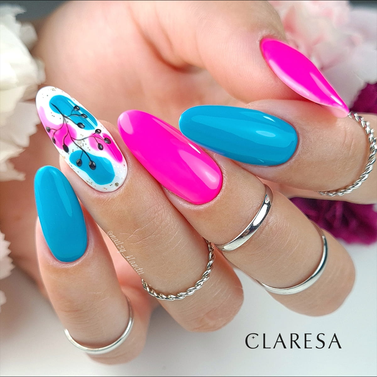 CLARESA UV/LED gél lakk 5g - FLUO 7