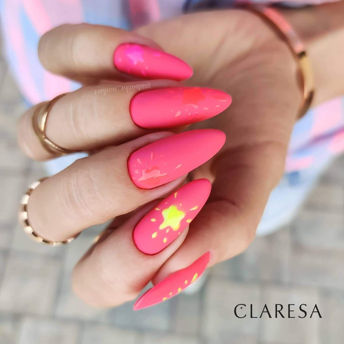 CLARESA UV/LED gél lakk 5g - FLUO 8