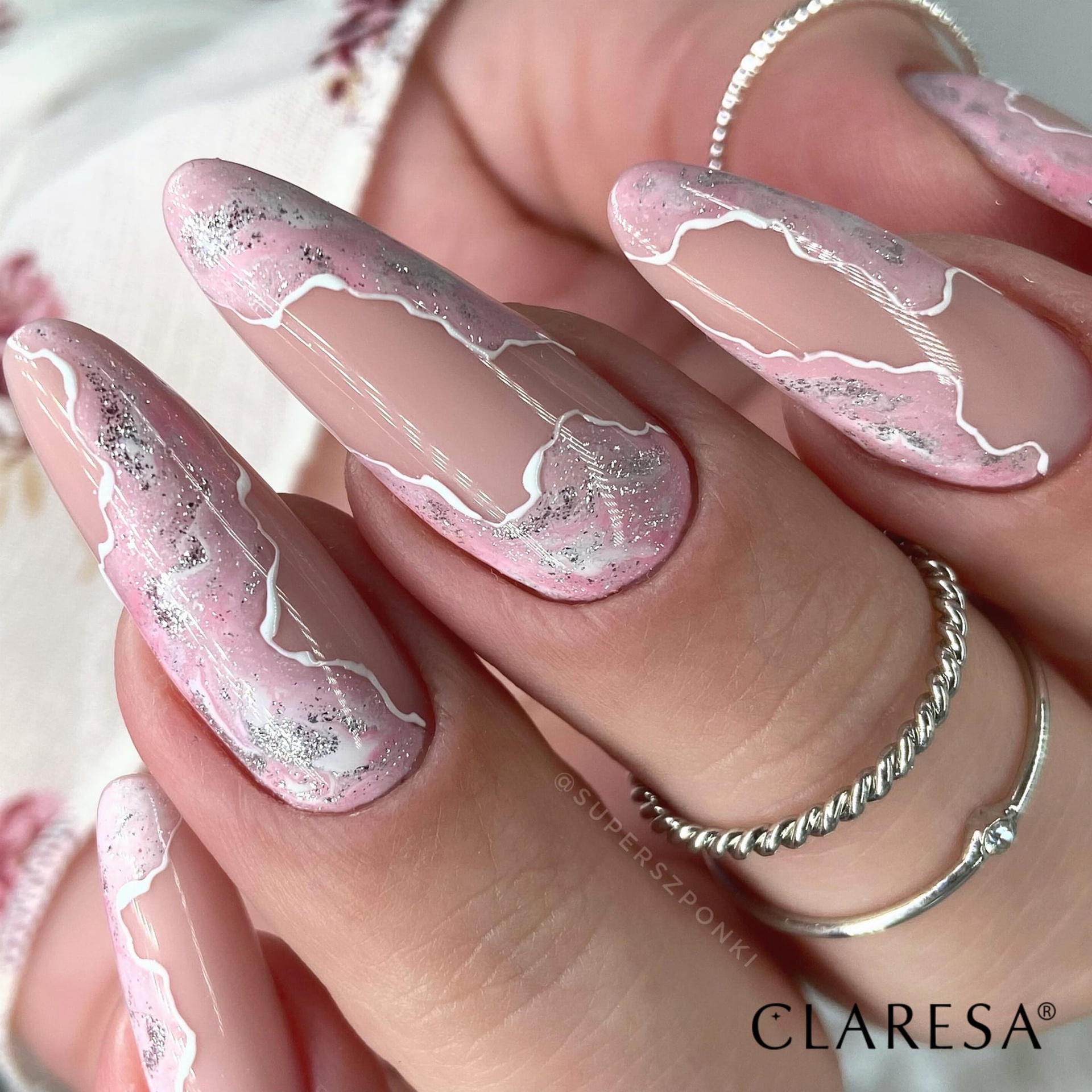 CLARESA UV/LED gél lakk 5g - FULL GLITTER 1