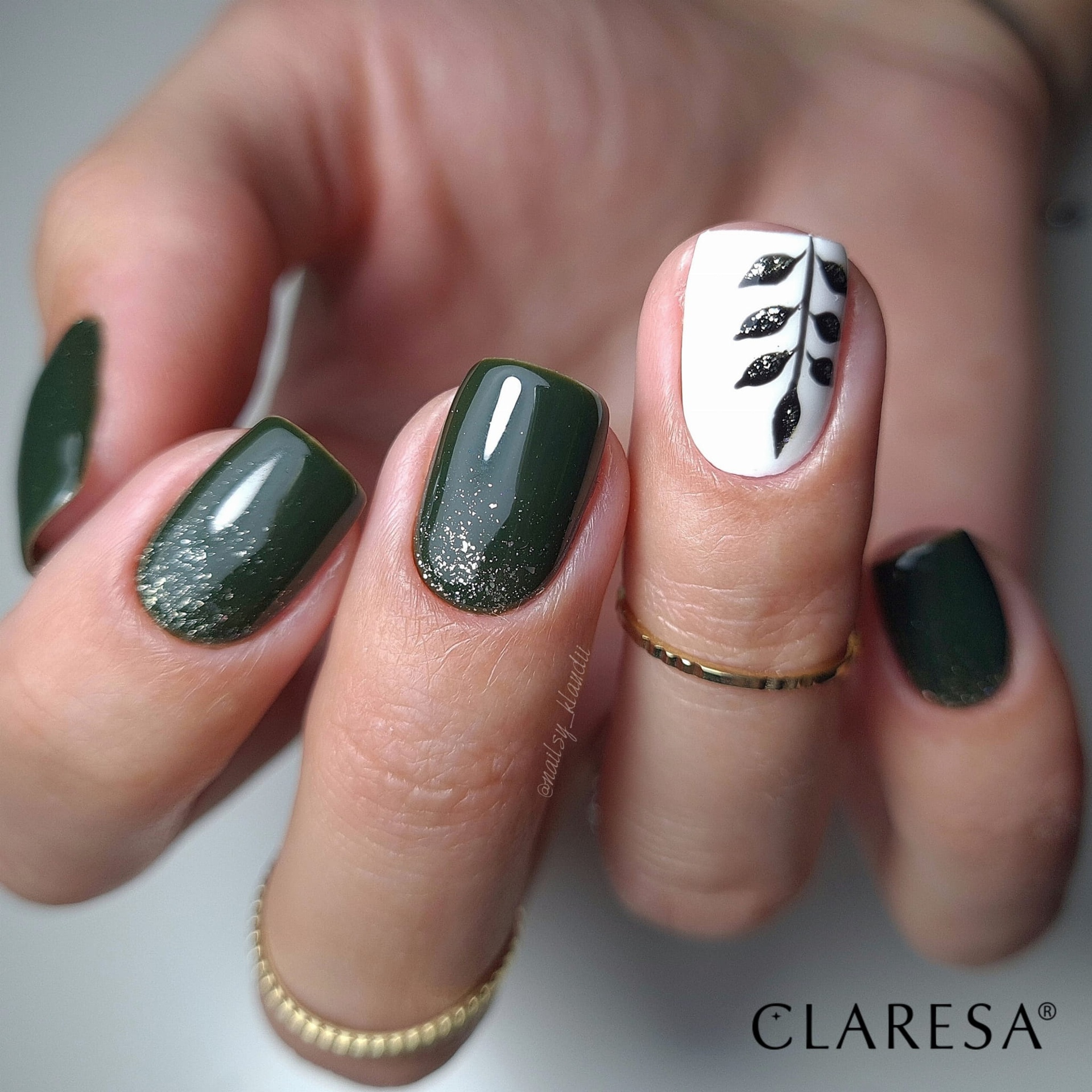 CLARESA UV/LED gél lakk 5g - FULL GLITTER 3