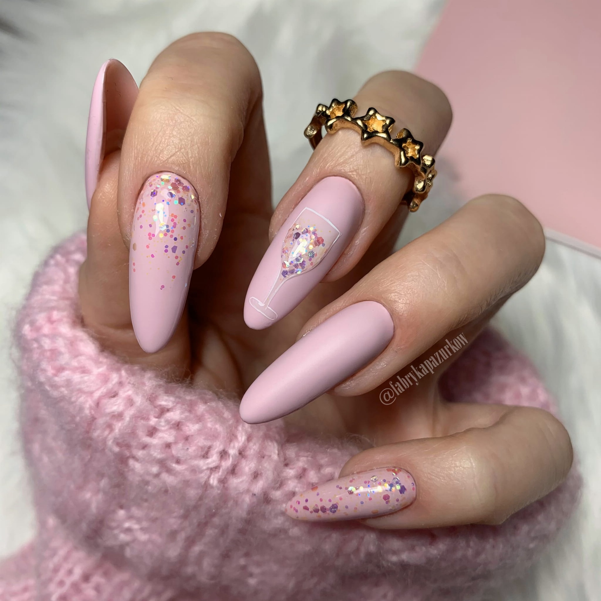 CLARESA UV/LED gél lakk 5g - GLITTER 2