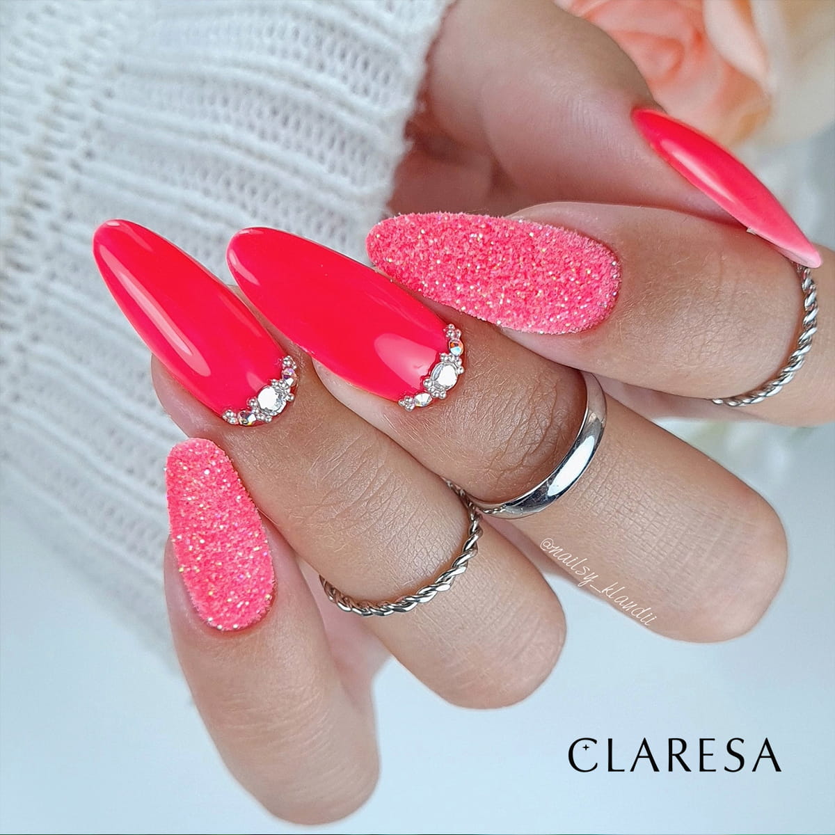 CLARESA UV/LED gél lakk 5g - NEON 5