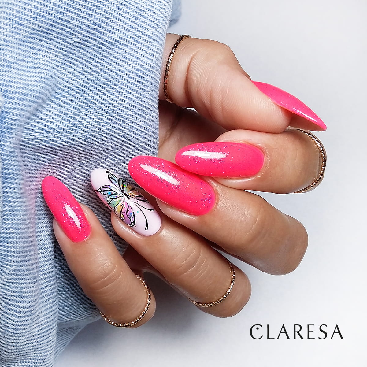 CLARESA UV/LED gél lakk 5g - NEON 5