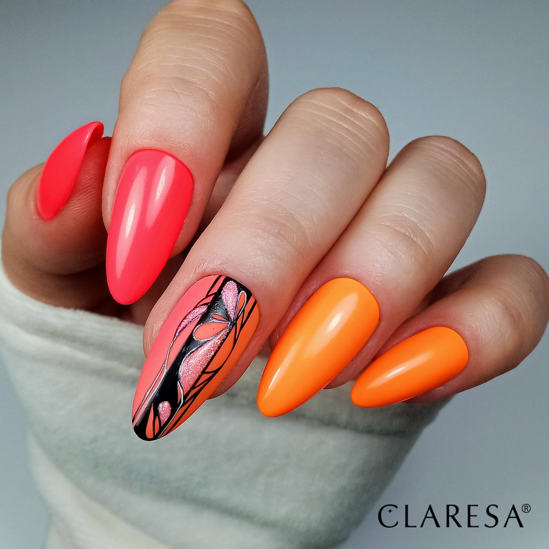 CLARESA UV/LED gél lakk 5g - NEON 5