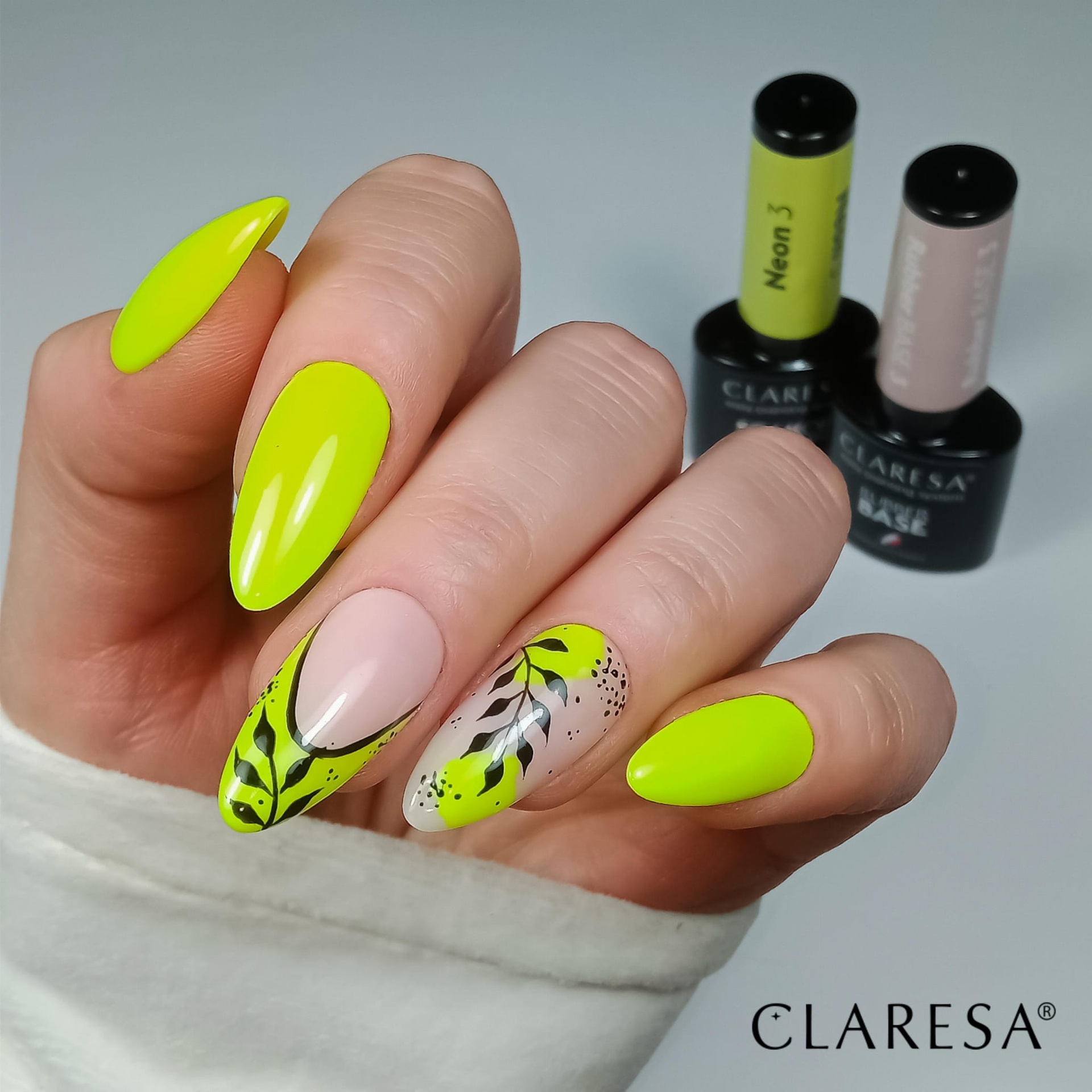 CLARESA UV/LED gél lakk 5g - NEON 3