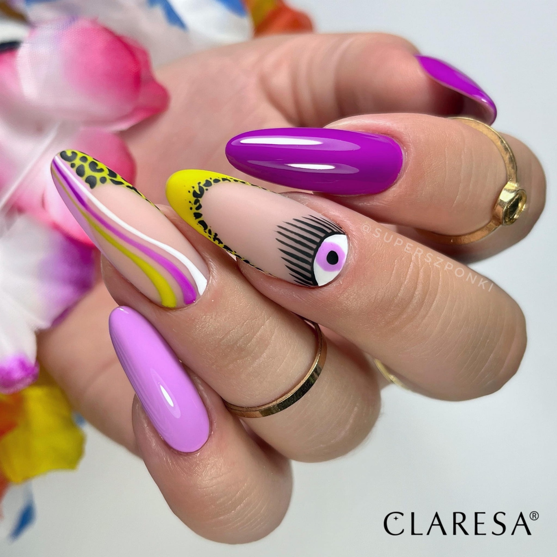 CLARESA UV/LED gél lakk 5g - NEON 12