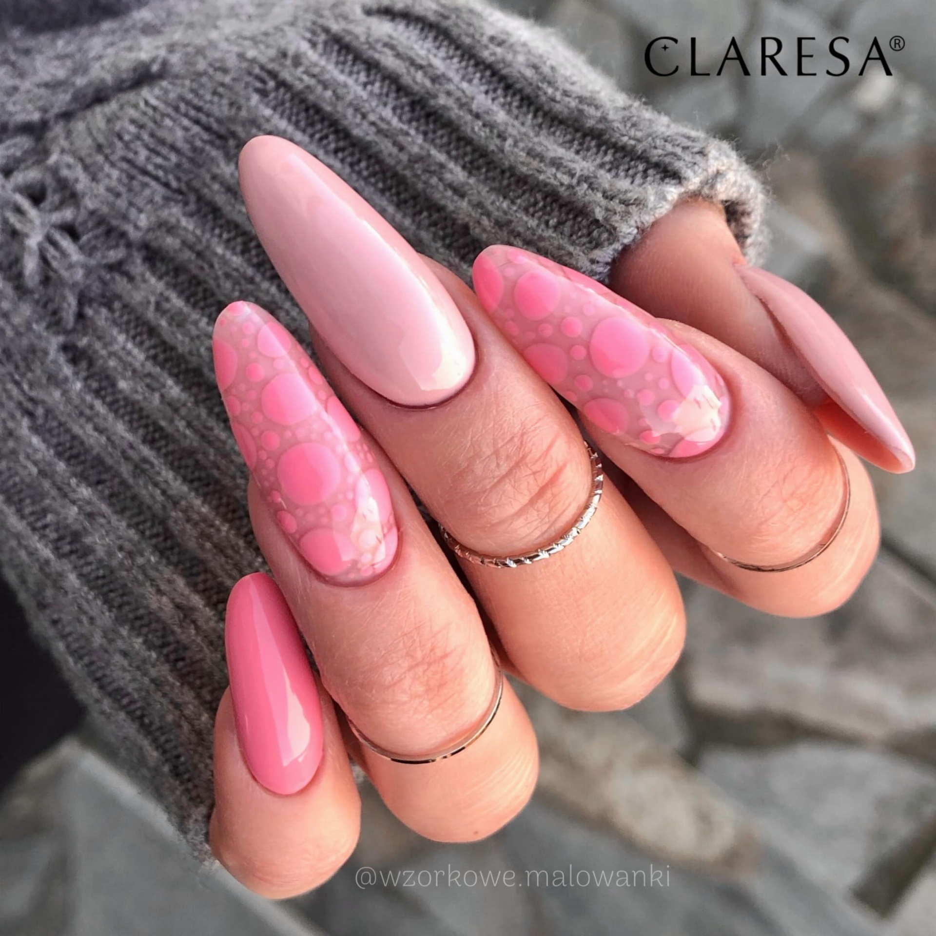 CLARESA UV/LED gél lakk 5g -  Kiss Me! 3