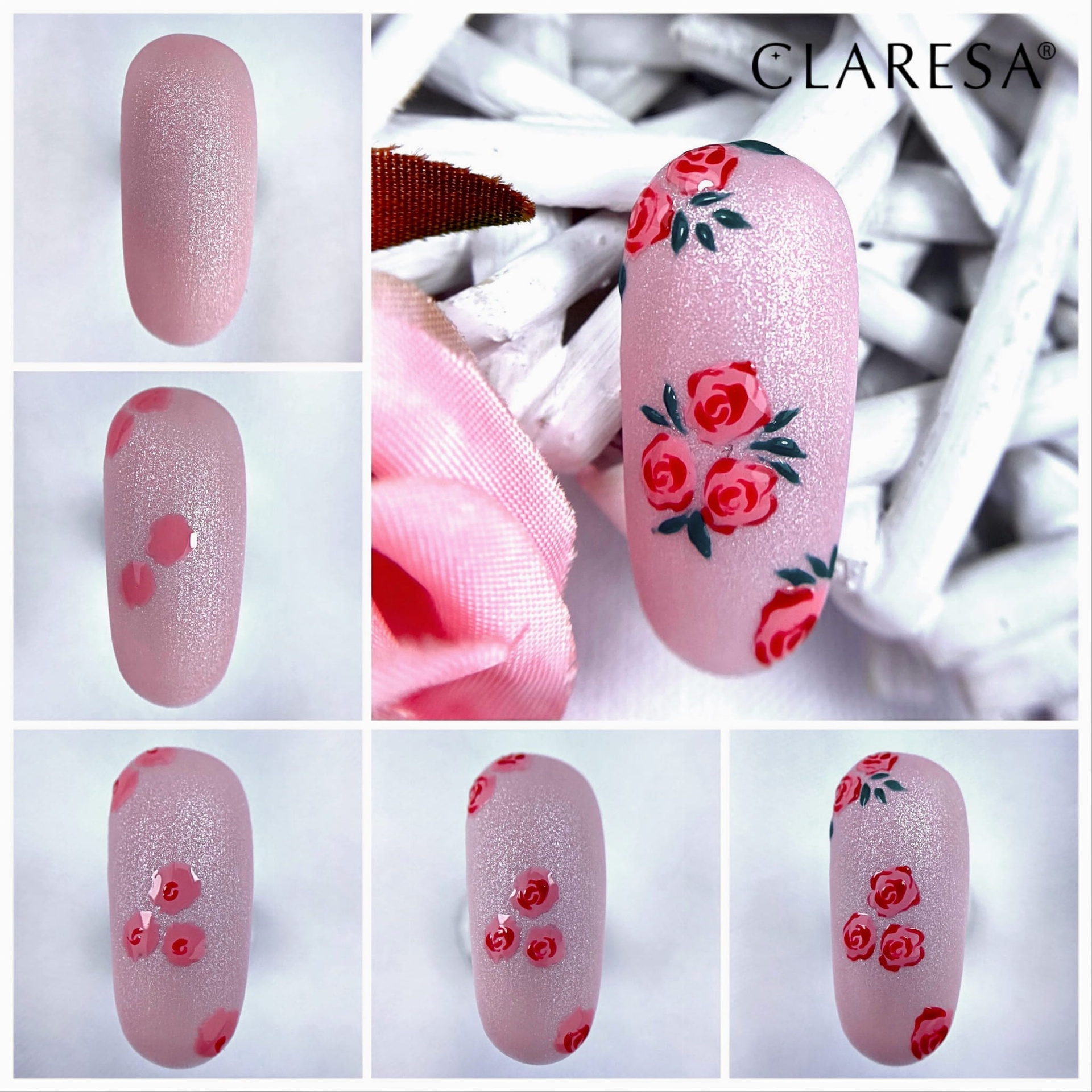 CLARESA UV/LED gél lakk 5g -  Kiss Me! 3