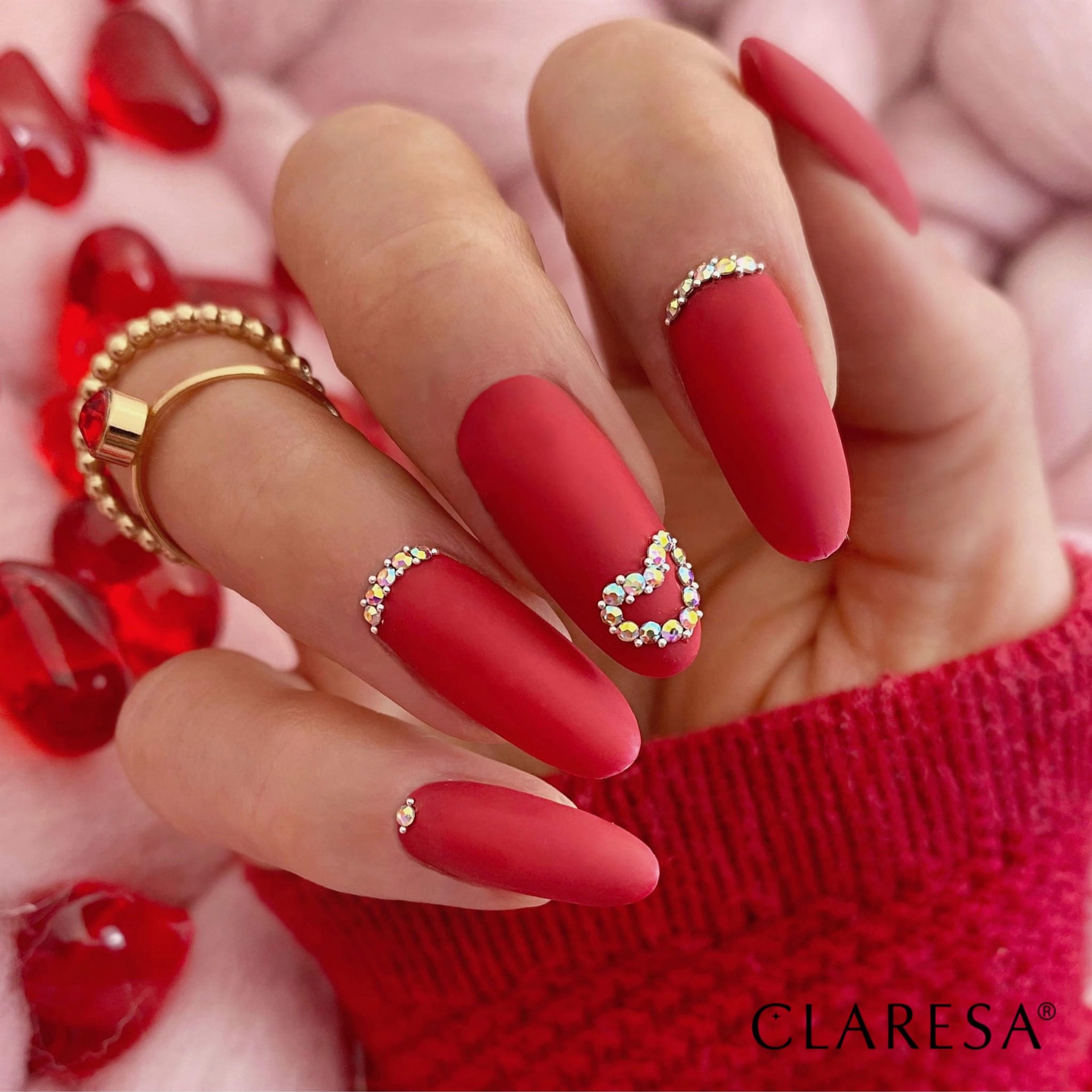 CLARESA UV/LED gél lakk 5g -  Kiss Me! 4