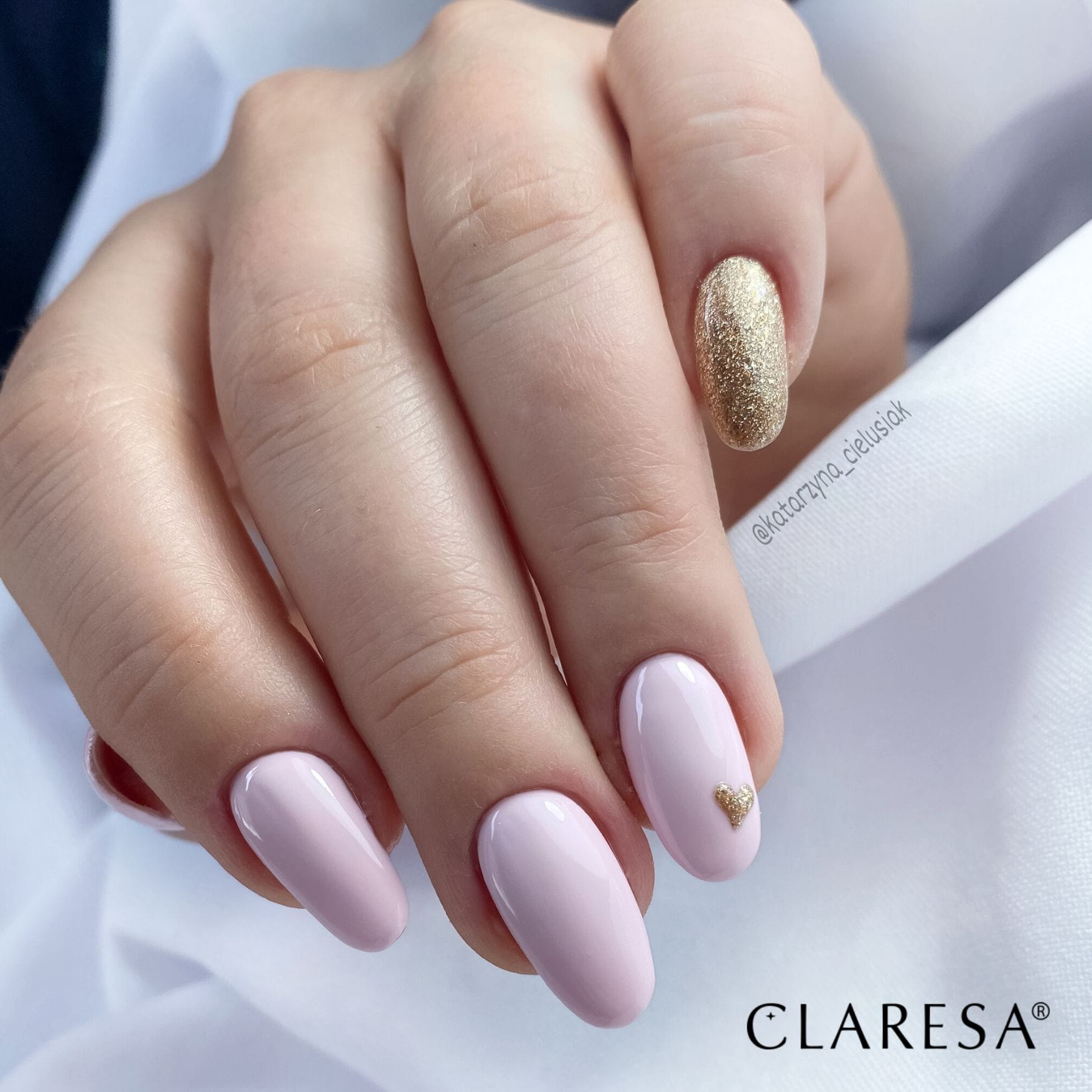CLARESA UV/LED gél lakk 5g - LOVE STORY 3