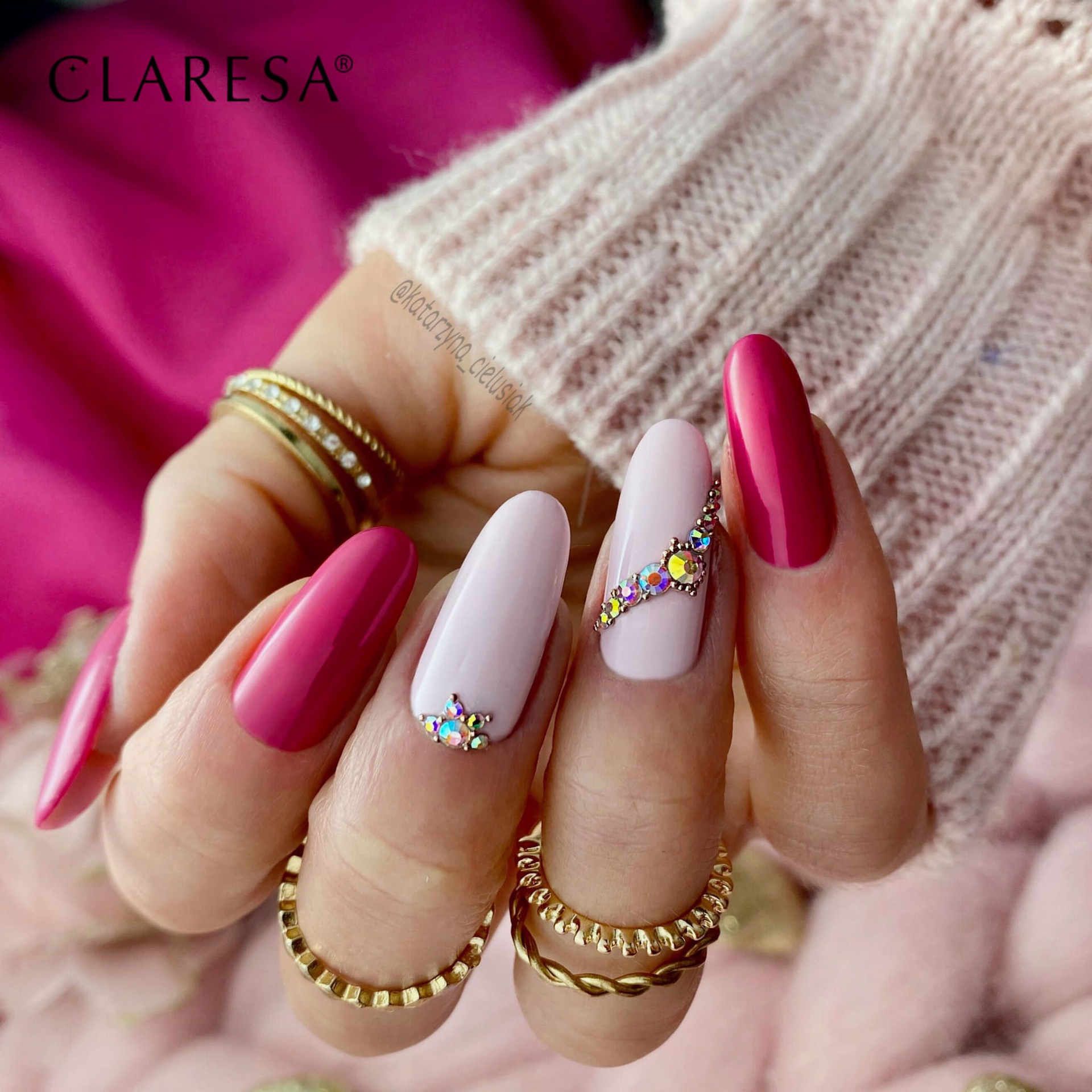 CLARESA UV/LED gél lakk 5g - LOVE STORY 5