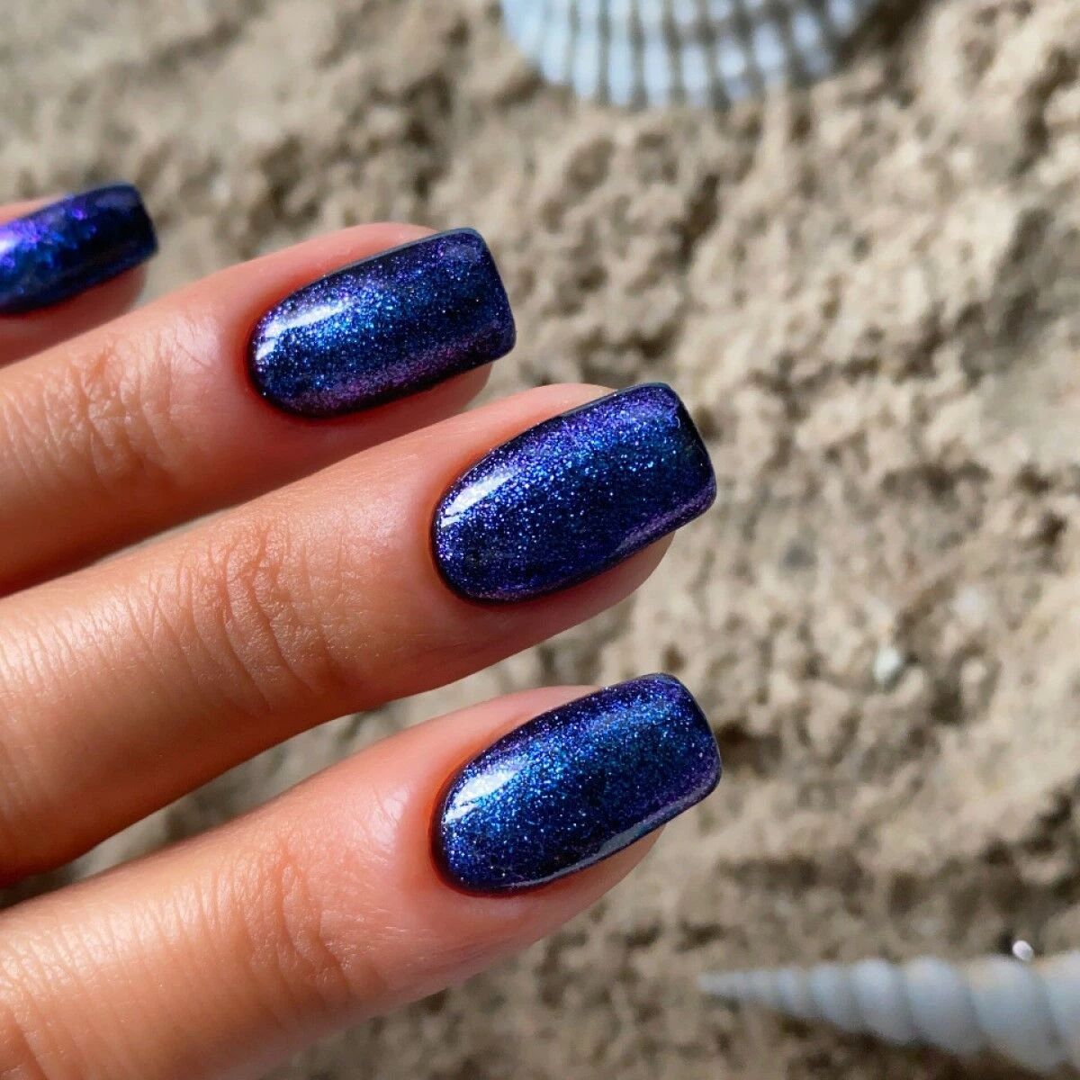 SEMILAC TOP - fixálásmentes Sparkling Blue No.T18 7ML 