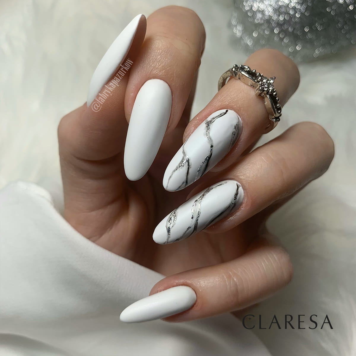 CLARESA UV/LED gél lakk 5g No.1000 White