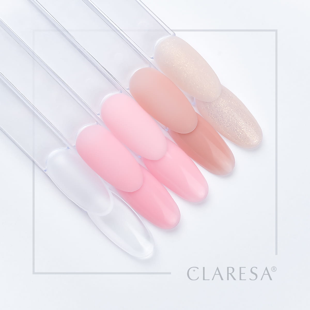 CLARESA Soft&Easy Builder Gél 45g - Glam Pink