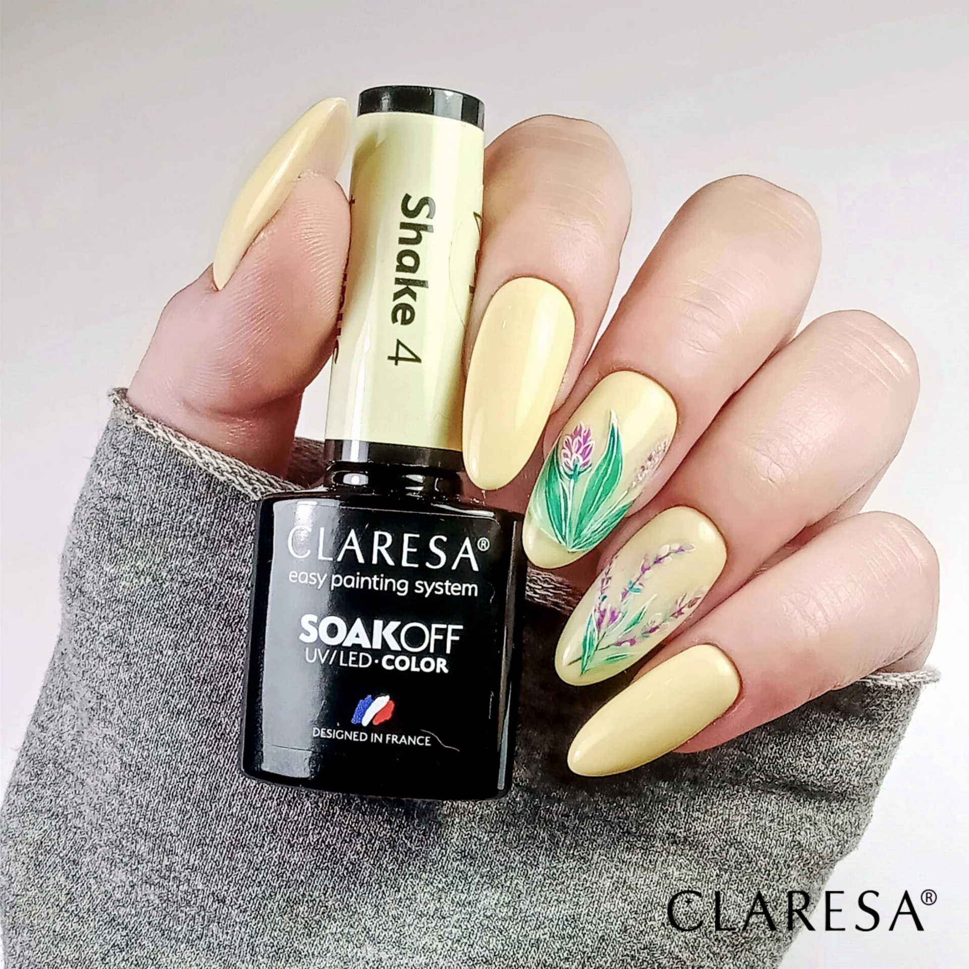 CLARESA UV/LED gél lakk 5g - SHAKE 4