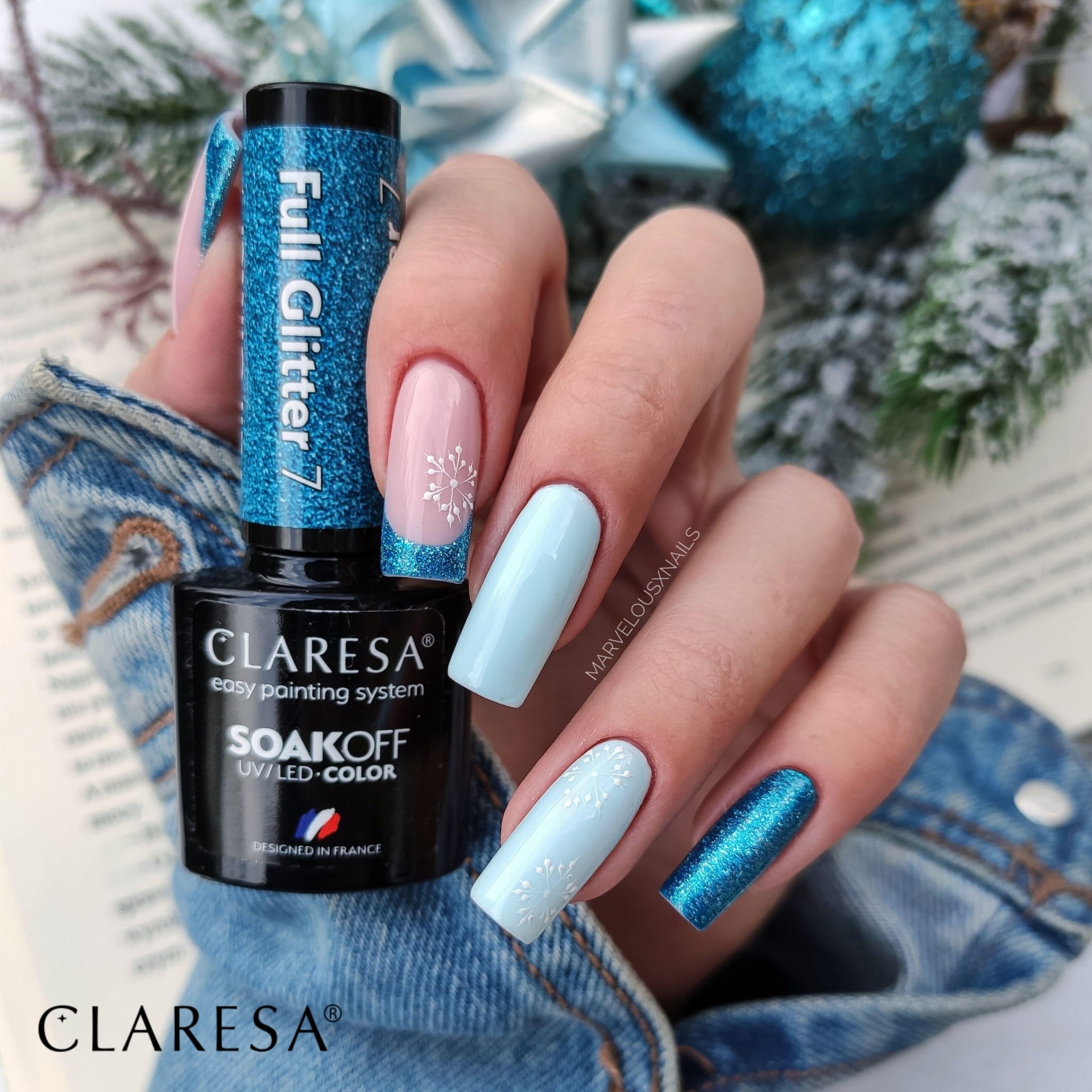 CLARESA UV/LED gél lakk 5g - SHAKE 5