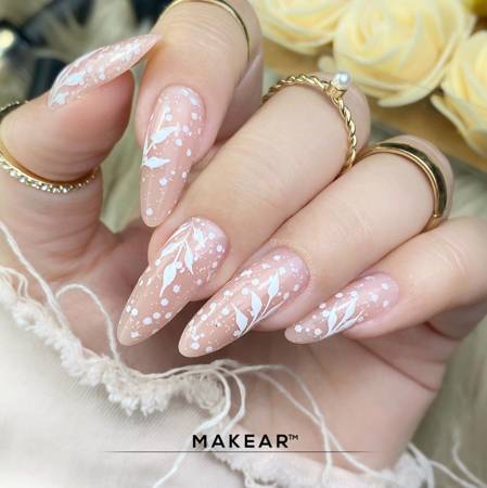 MAKEAR No Wipe Top - Dots White 8ml