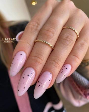 MAKEAR No Wipe Top - Dots Black 8ml