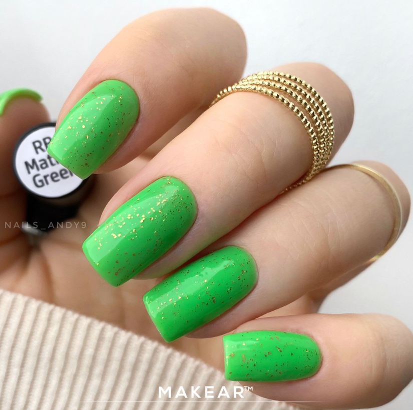 MAKEAR Rubber Base Juicy 8ml - CRB17 Matrix Green
