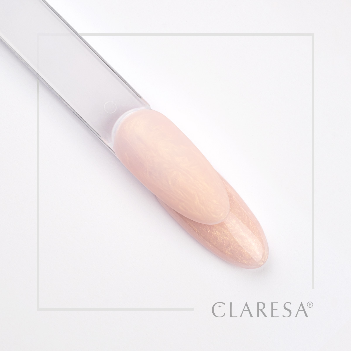 CLARESA Soft&Easy Builder Gél 45g - Gold Prosecco  / Dancing Sparkles