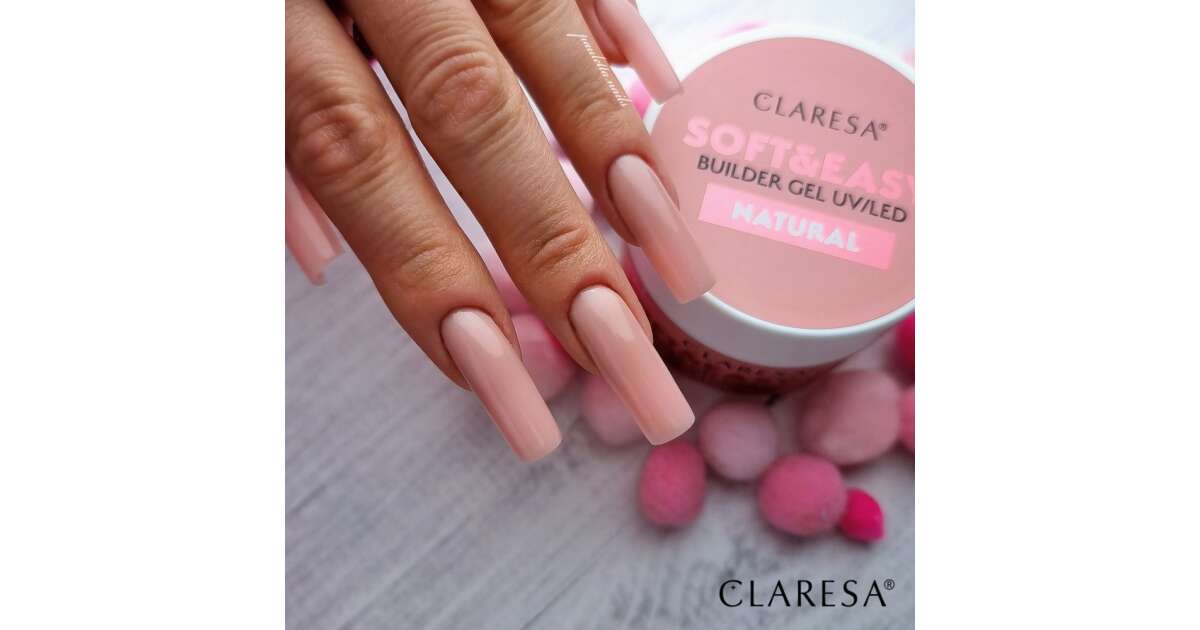 CLARESA Soft&Easy Builder Gél 90g - Natural