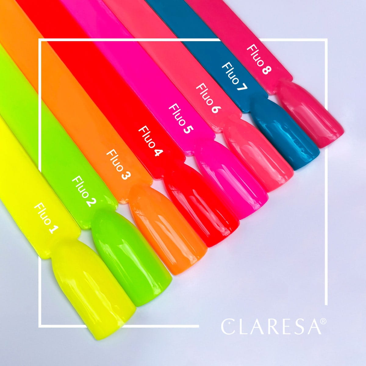 CLARESA UV/LED gél lakk 5g - FLUO 2