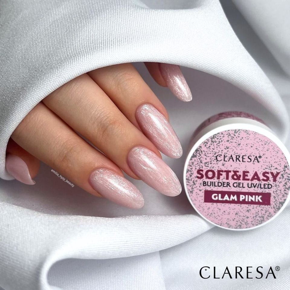 CLARESA Soft&Easy Builder Gél 45g - Glam Pink