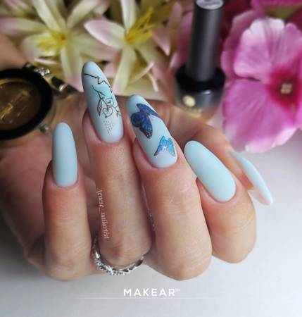MAKEAR Color Rubber Base 8ml - CRB03 Turquoise