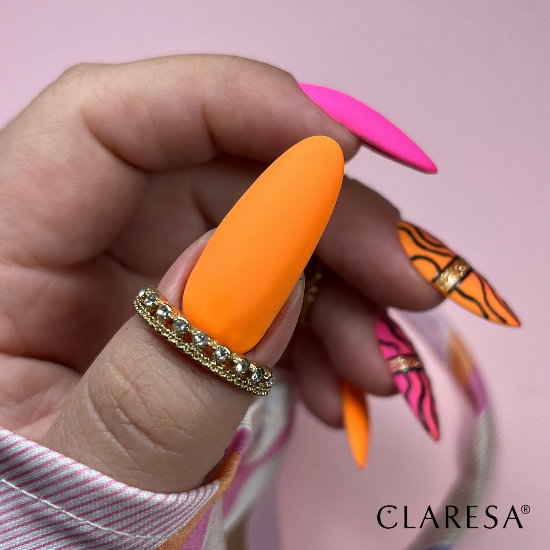 CLARESA UV/LED gél lakk 5g - FLUO 3
