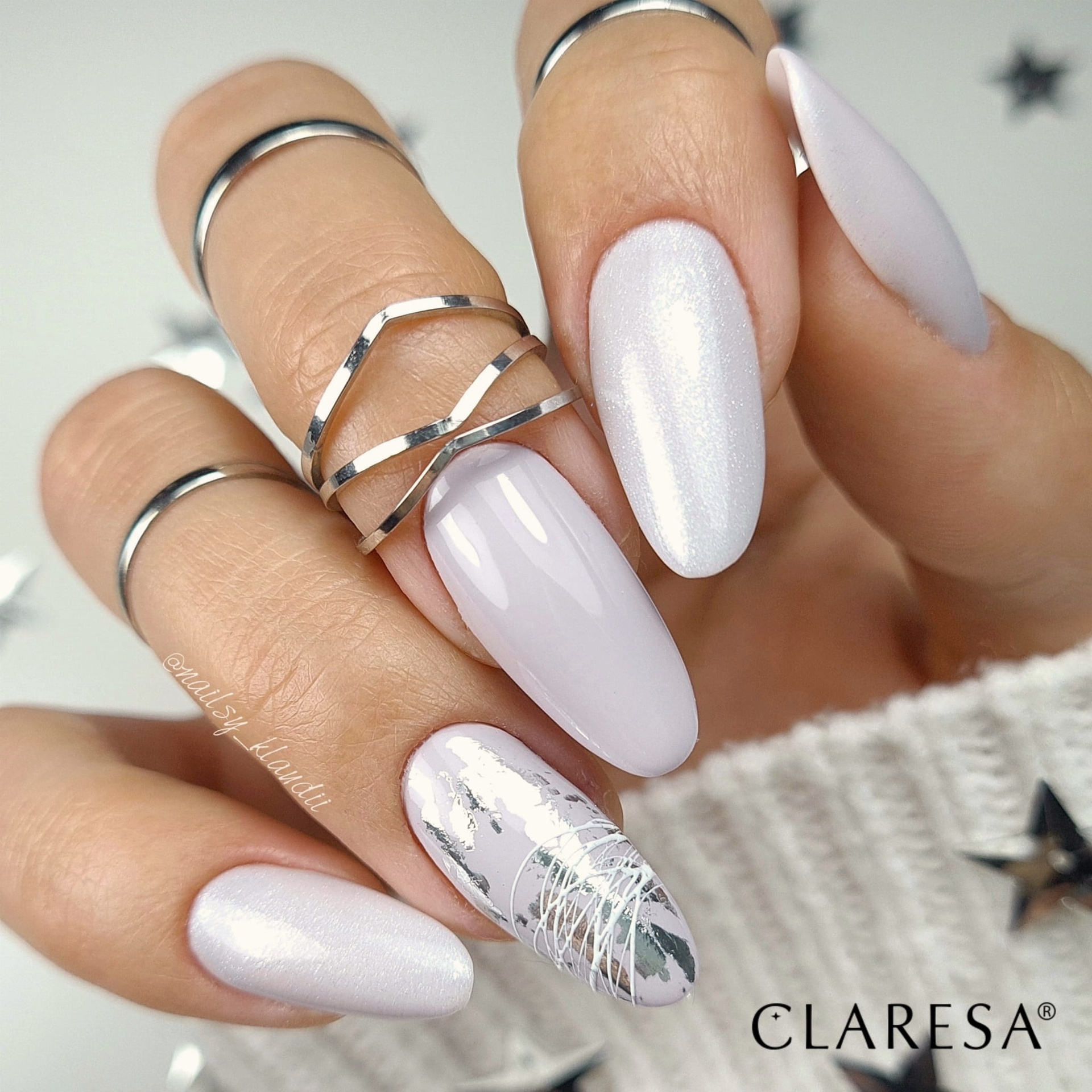 CLARESA UV/LED gél lakk 5g - FROSTY MORNING 5